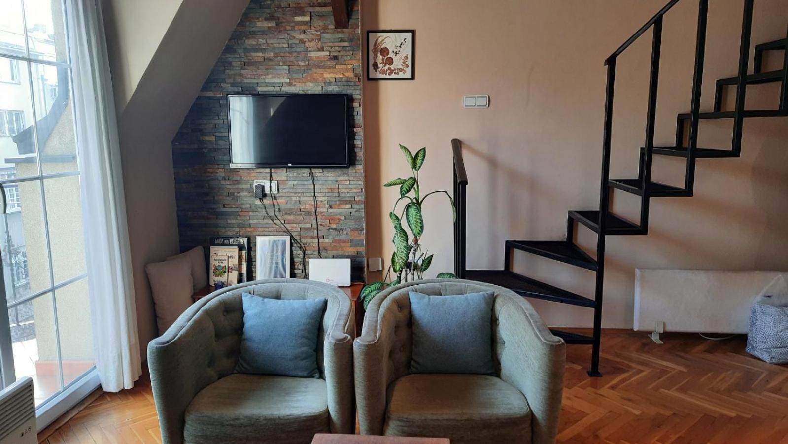 Duplex Studio Mansarda Apartment Belgrade Exterior photo